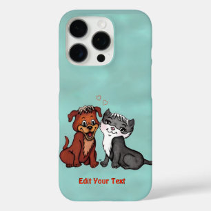 Kat en pop, Jouw tekst bewerken iPhone 16 Pro Hoesje