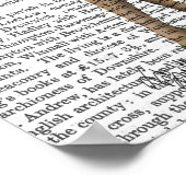 Kat en porselein poster (Hoek)