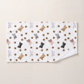 Kat en poten bad handdoek (Handdoek)