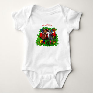 Kat en puppy, Happy XMas Romper