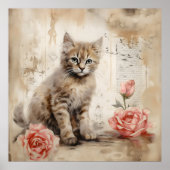 Kat en Rozen 1 Poster (Voorkant)