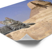 Kat en Sfinx. Poster (Hoek)