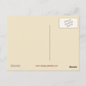 Kat en uil in het  Halloween Briefkaart (Achterkant)