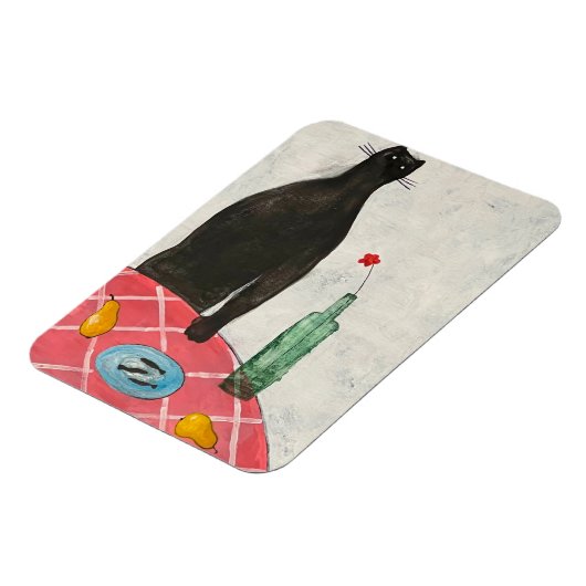 Kat en vis magneet (Linkerzijde)