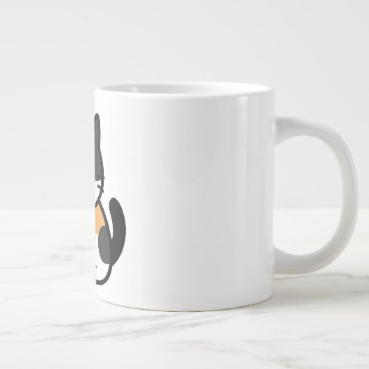 kat extra grote beker (Rechts)