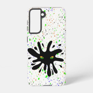 Kat Eyes die een zwarte hol uitvreet Samsung Galaxy Hoesje