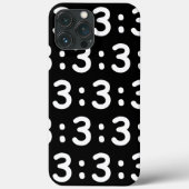 Kat Face Emoticon: 3 Hoesje-Mate iPhone Case (Achterkant)