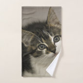 Kat-face-handdoekset Bad Handdoek (Handdoek)