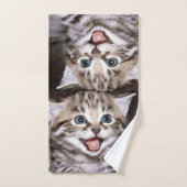 Kat-face-handdoekset Bad Handdoek (Handdoek)