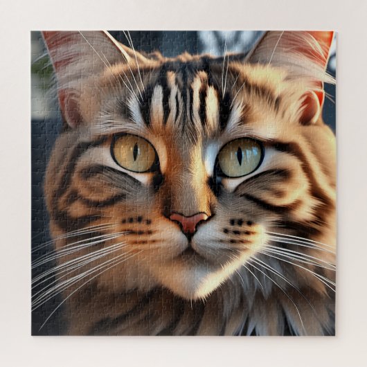 Kat Face Legpuzzel (Verticaal)