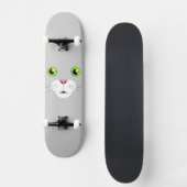 Kat Face Skateboard (Voorkant)