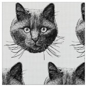 Kat Face Stof (Close Up)