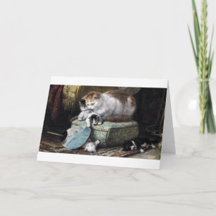 Kat Family, Henriette Ronner-Knip Kaart