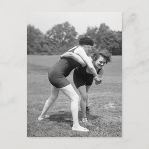 Kat Fight, begin jaren 1900 Briefkaart