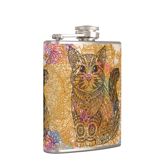 Kat Flask Heupfles (Rechts)