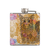 Kat Flask Heupfles (Achterkant)