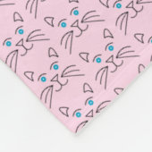 Kat Fleece Deken (Hoek)