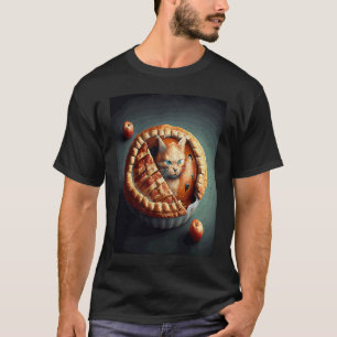 Kat Football appeltaart T-shirt