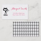 Kat Freak! Visitekaartjes (Voorkant / Achterkant)