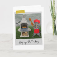 Kat Funny Birthday Card