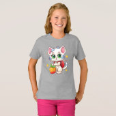 Kat gaat naar school-85241 t-shirt (Voorkant volledig)