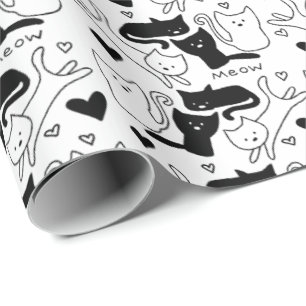 Kat Galore Pattern Cadeaupapier