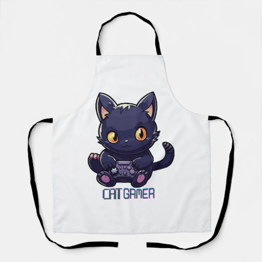 Kat Gamer Schort (Voorkant)