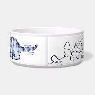 Kat Garentang Keramische Kom voor Huisdieren