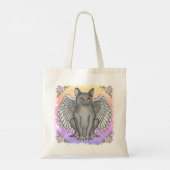 Kat Gargoyle Tote Bag (Achterkant)