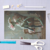 Kat genaamd Adaline dat is Tissuepapier (Craft)