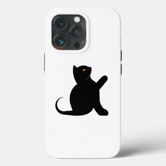 Kat Gezegde Hallo Case-Mate iPhone Case (Achterkant)