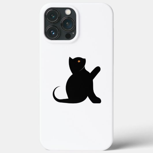 Kat Gezegde Hallo Case-Mate iPhone Case (Achterkant)