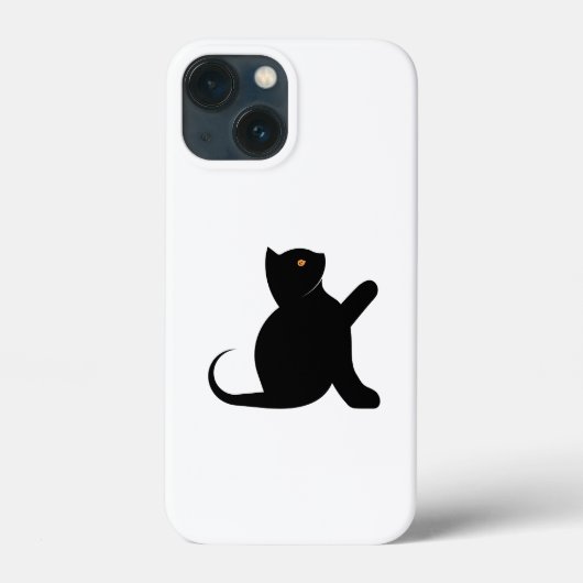 Kat Gezegde Hallo Case-Mate iPhone Case (Achterkant)