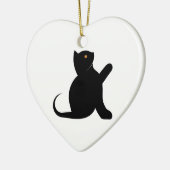 Kat Gezegde Hallo Keramisch Ornament (Links)