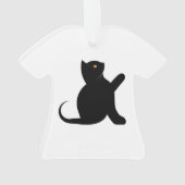 Kat Gezegde Hallo Ornament (achterkant)