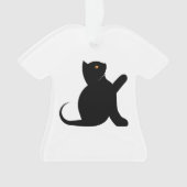 Kat Gezegde Hallo Ornament (voorkant)