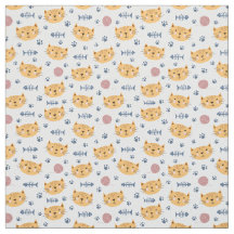 Kat gezichten met visnaaiwerk voor Botten