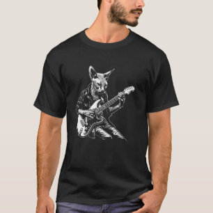 Kat Gitarist Gitaar - Sphynx Vader Moeder T-shirt