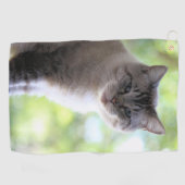 Kat Golfhanddoek (Horizontaal)