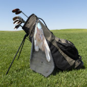 Kat Golfhanddoek (Groen)