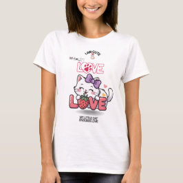  KAT Grappig Schattig  T-shirt