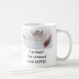 Kat haar? Ik ben bedekt met LOVE. Koffiemok