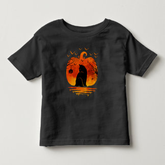 KAT HALLOWEEN KOSTUUM POMPOEN KATTEN LIEFHEBER HER KINDER SHIRTS