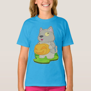 Kat Halloween Zombie T-shirt