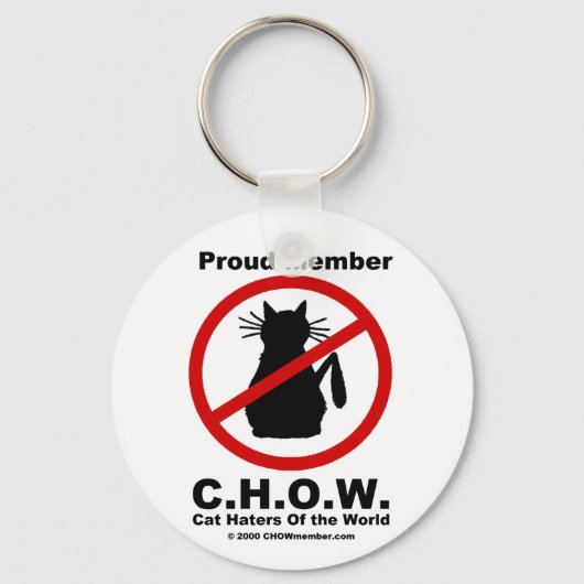 Kat Haters Logo Sleutelhanger (Voorkant)