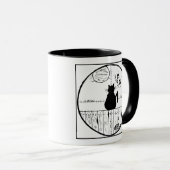 Kat Haters Toepassingsgebied Mok Cartoon (Voorkant rechts)