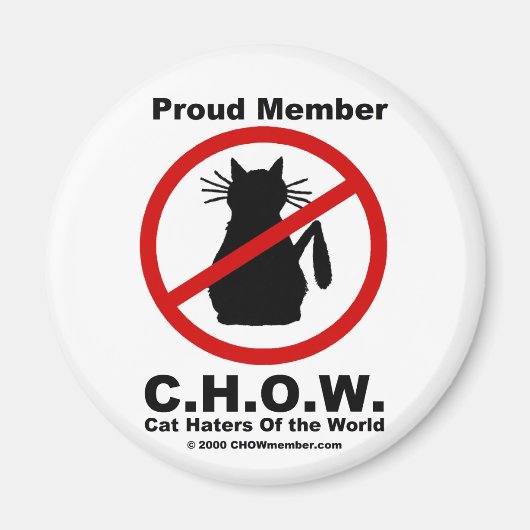 Kat Haters van de Wereld Magneet (Voorkant)