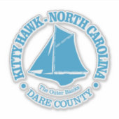 Kat Hawk (sloep) Sticker (Voorkant)