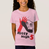 Kat High Vijf T-shirt (Voorkant)