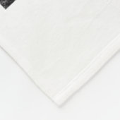 Kat Hockey Corn op de krab Fleece Deken (Hoek)